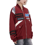 Streetwear Unisex Made Extreme Racing Bomber Jacket - Fuga