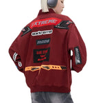 Streetwear Unisex Made Extreme Racing Bomber Jacket - Fuga