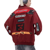 Streetwear Unisex Made Extreme Racing Bomber Jacket - Fuga