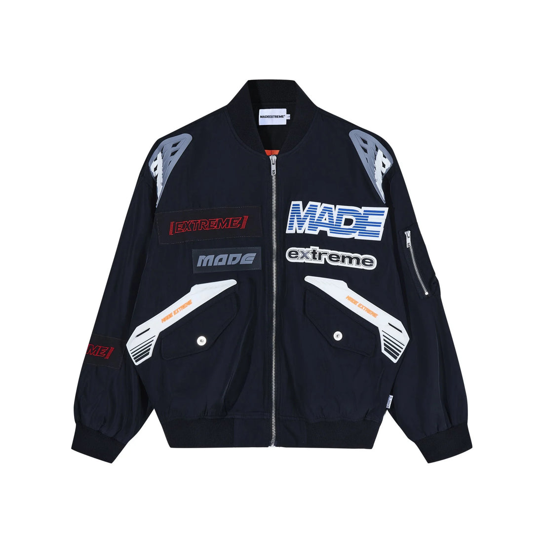 Streetwear Unisex Made Extreme Racing Bomber Jacket - Fuga