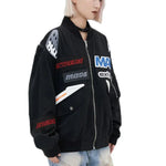 Streetwear Unisex Made Extreme Racing Bomber Jacket - Fuga