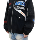 Streetwear Unisex Made Extreme Racing Bomber Jacket - Fuga