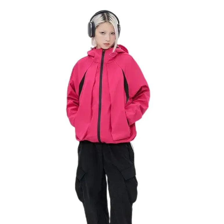 Streetwear unisex maakte extreme regenjas