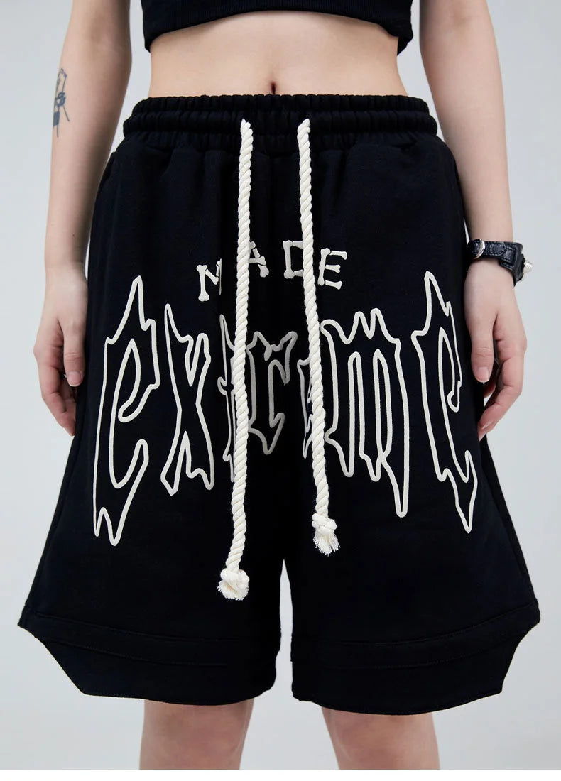 Streetwear Unisex Made Extreme Shorts - Fuga Studios