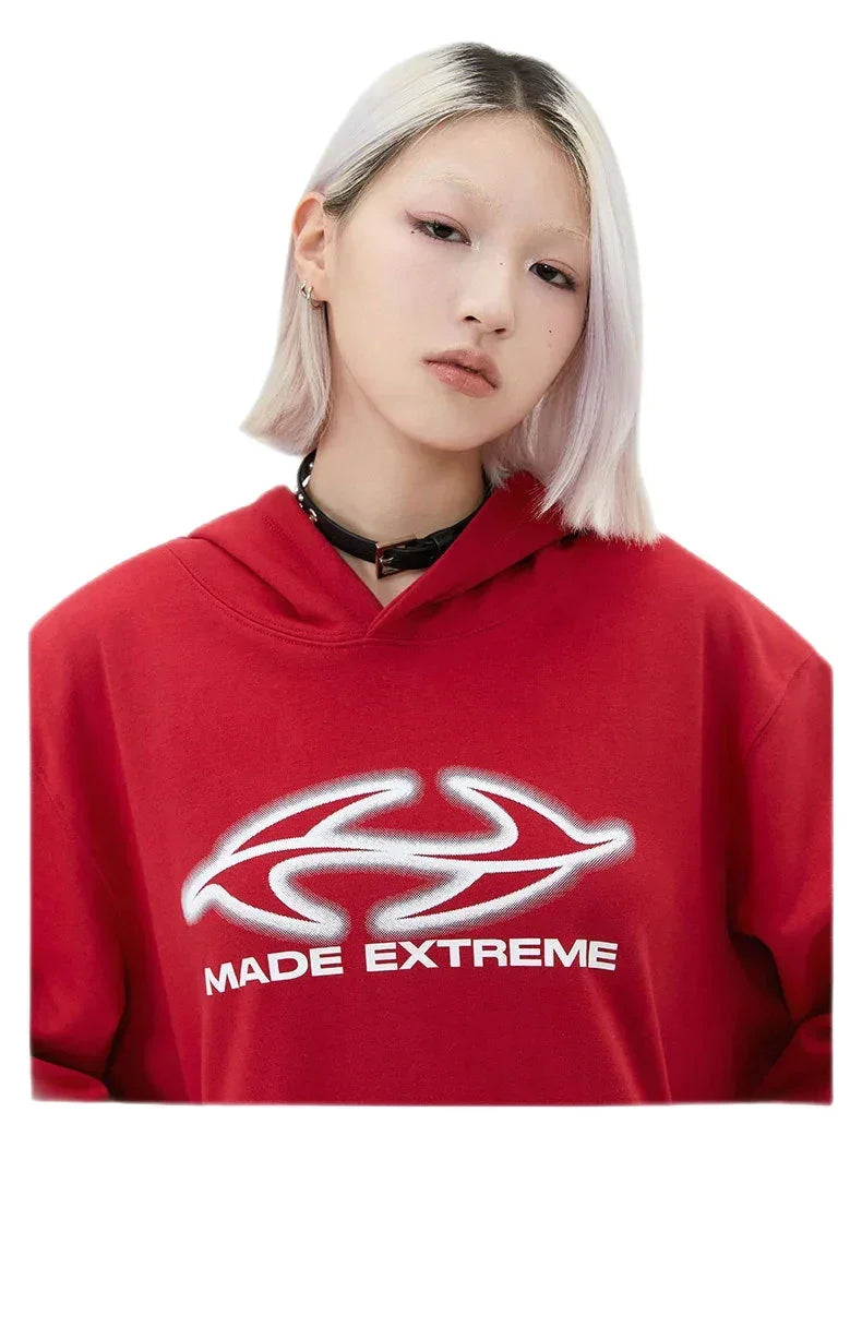 Streetwear Unisex Made Extreme Signature Hoodie - Fuga