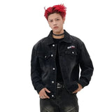 Streetwear Unisex Made Extreme Washed Denim Jacket - Fuga