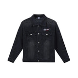 Streetwear Unisex Made Extreme Washed Denim Jacket - Fuga