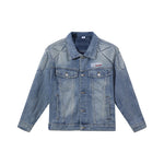 Streetwear Unisex Made Extreme Washed Denim Jacket - Fuga