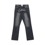 Streetwear Unisex Made Extreme Washed Jeans - Fuga Studios