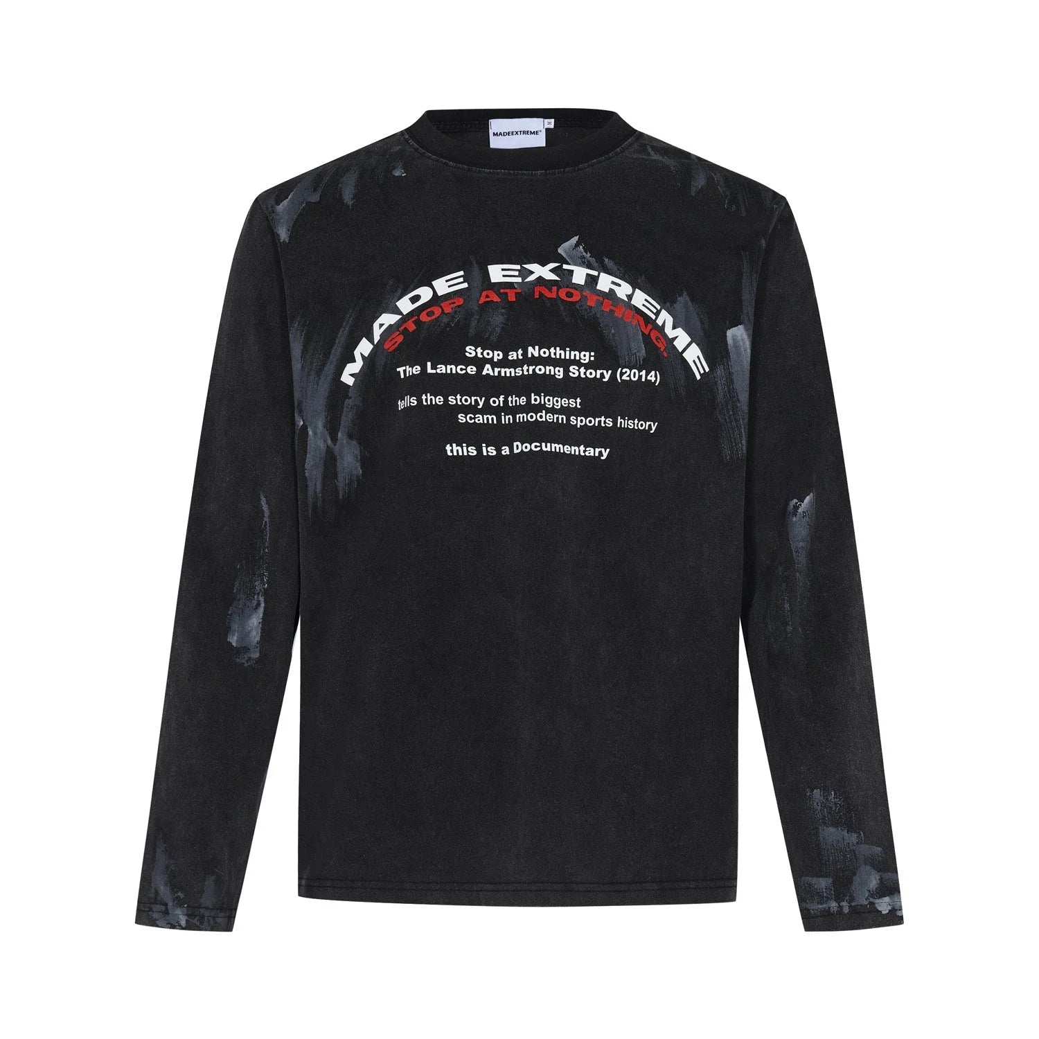 Streetwear Unisex Made Extreme Washed Sweater - Fuga Studios