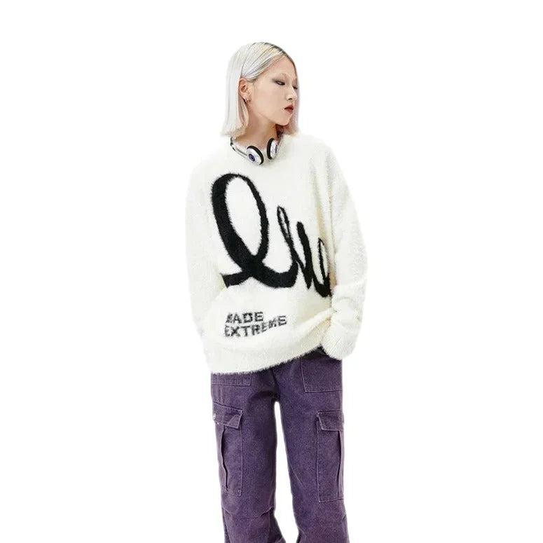 Streetwear Unisex Made Extreme Woolen Sweater - Fuga Studios