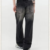 Streetwear Unisex Mid Waist Jeans - Fuga Studios