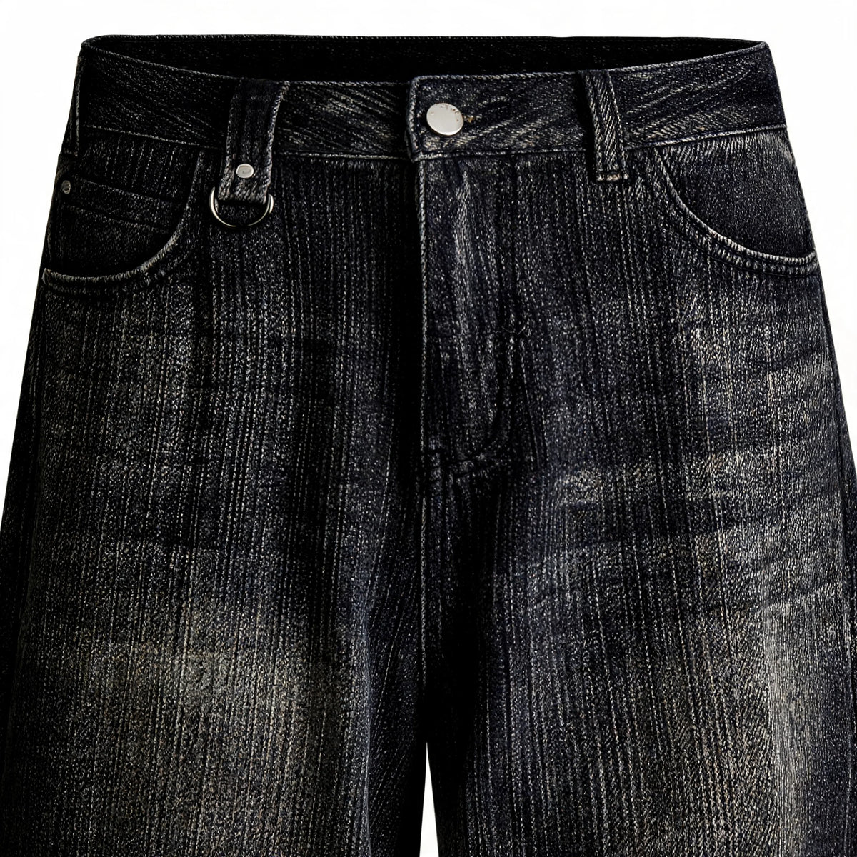 Streetwear Unisex Retro Jeans Shorts - Fuga Studios