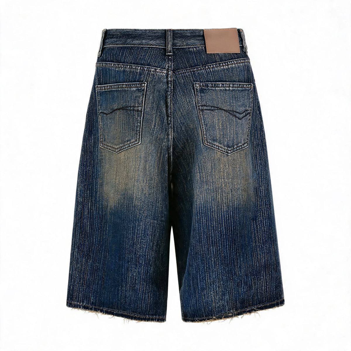 Streetwear Unisex Retro Jeans Shorts - Fuga Studios
