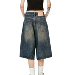 Streetwear Unisex Retro Jeans Shorts - Fuga Studios