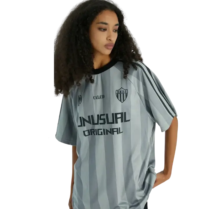 Streetwear Unisex Striped Jersey