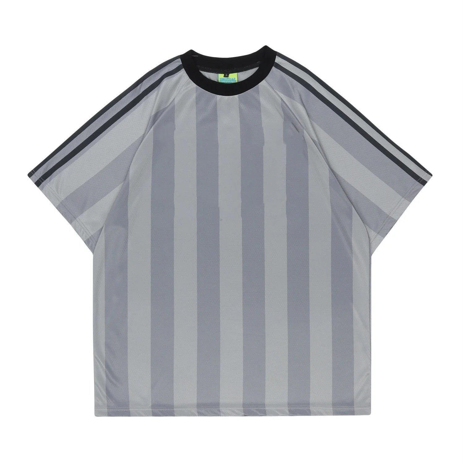 Streetwear Unisex Striped Jersey - Fuga Studios