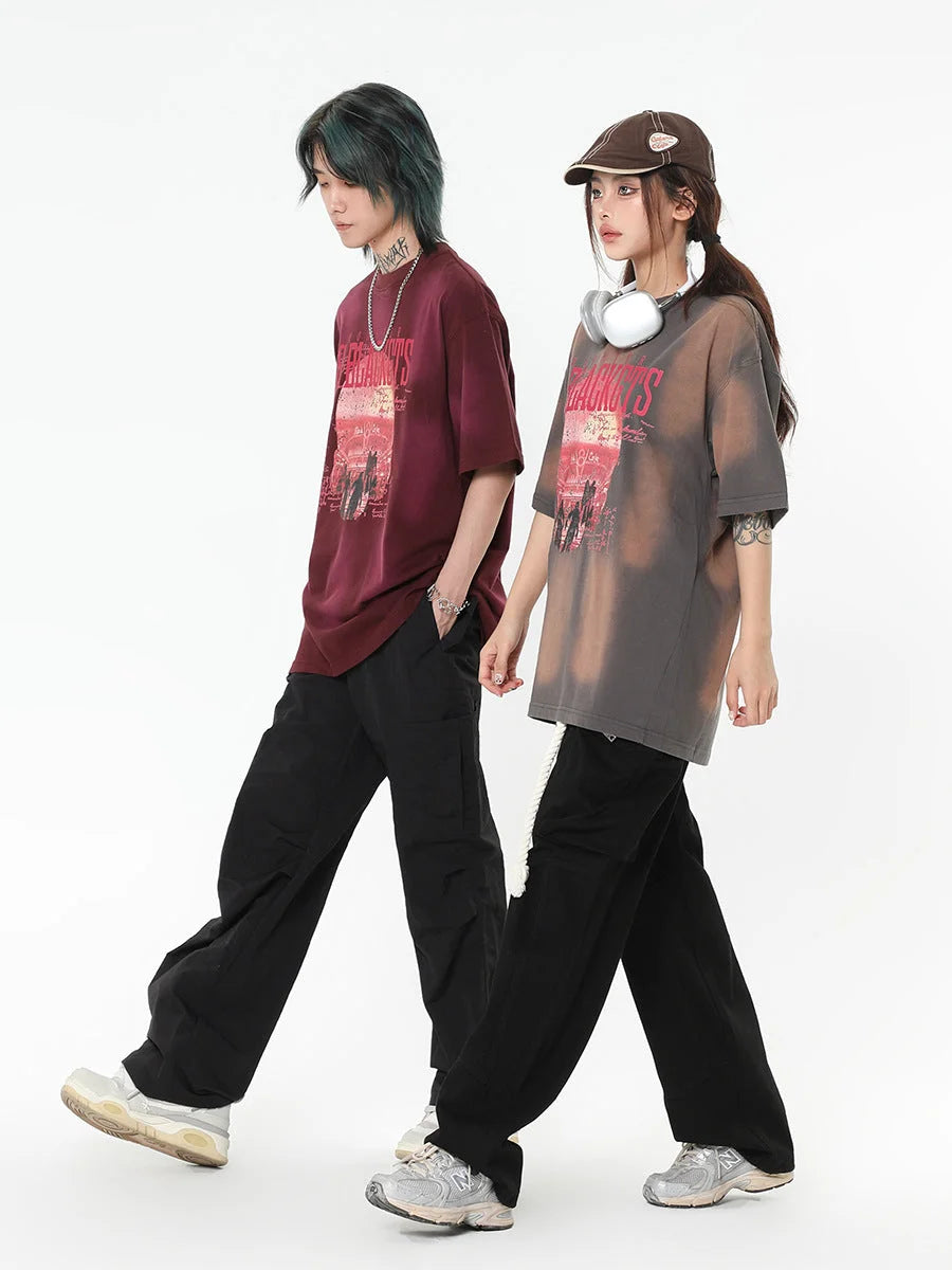 Streetwear Unisex Sunset Shirt - Fuga Studios