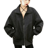 Streetwear Unisex Tassel Suede Jacket - Fuga Studios