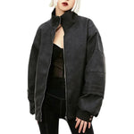 Streetwear Unisex Tassel Suede Jacket - Fuga Studios