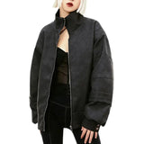 Streetwear Unisex Tassel Suede Jacket - Fuga Studios