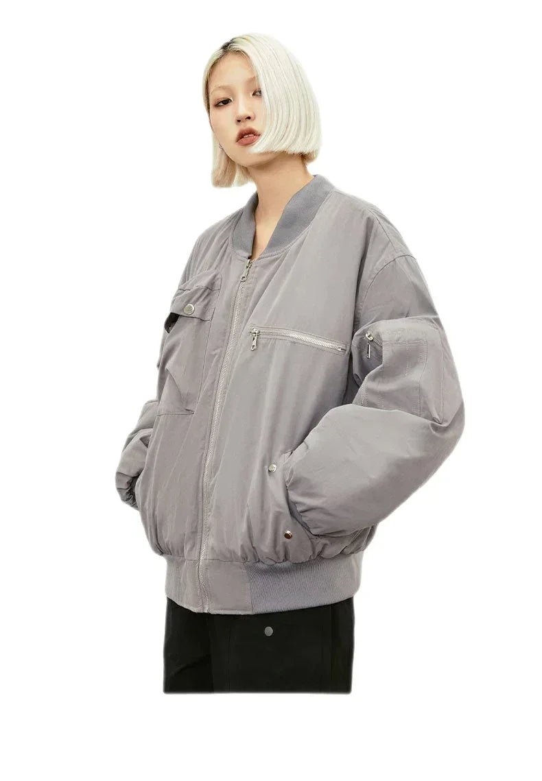 Streetwear Unisex Urban Chill Bomber Jacket - Fuga Studios