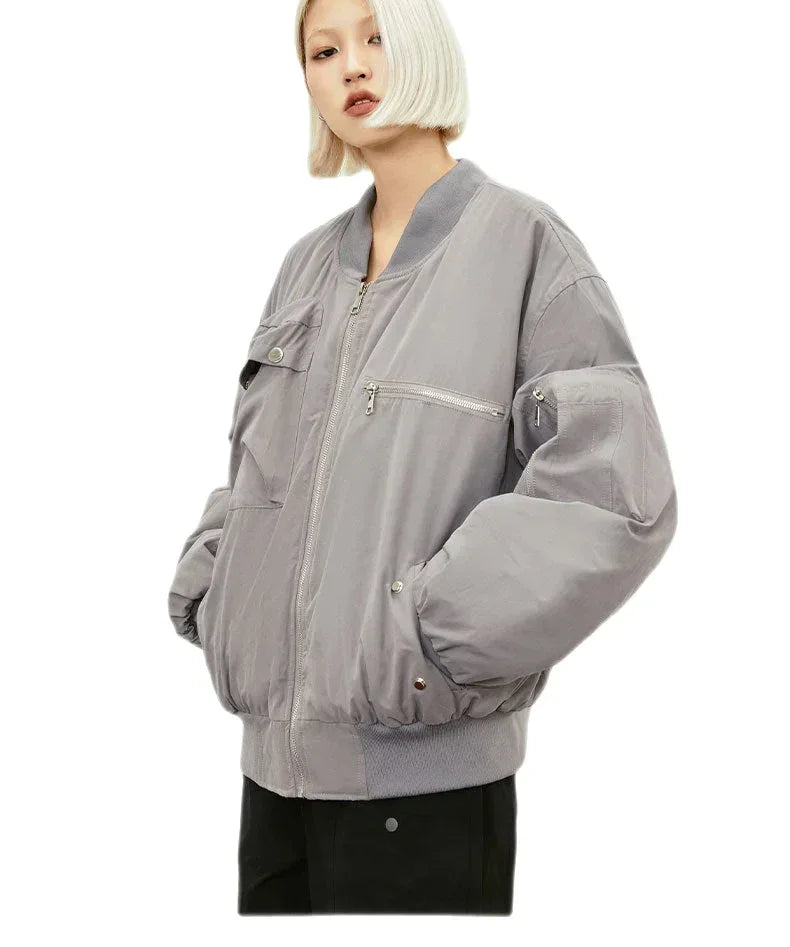 Streetwear Unisex Urban Chill Bomber Jacket - Fuga Studios