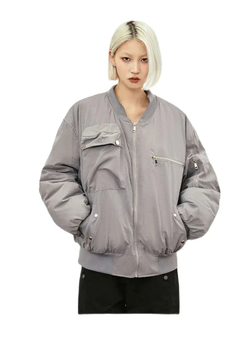 Streetwear Unisex Urban Chill Bomber Jacket - Fuga Studios