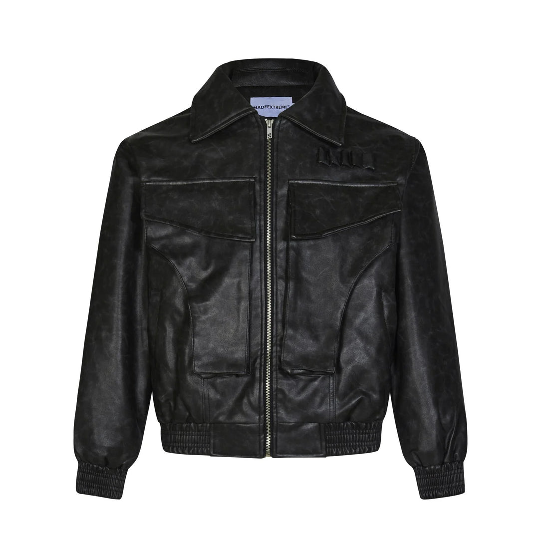 Streetwear Unisex Vintage Leather Jacket - Fuga Studios