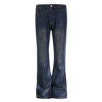 Streetwear Unisex Vintage Washed Denim Jeans - Fuga Studios