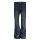 Streetwear Unisex Vintage Washed Denim Jeans - Fuga Studios