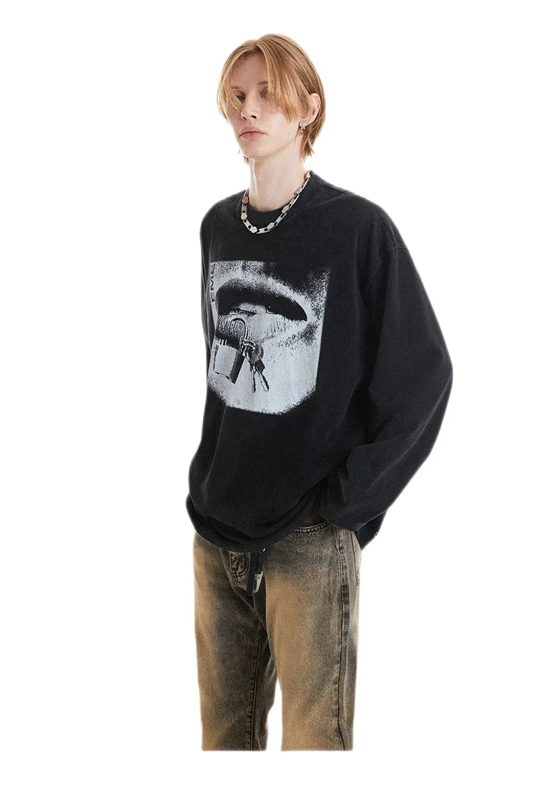 Streetwear Unisex Washed Fashion Sweater - Fuga Studios