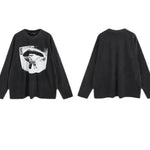 Streetwear Unisex Washed Fashion Sweater - Fuga Studios