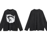 Streetwear Unisex Washed Fashion Sweater - Fuga Studios