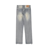 Streetwear Unisex Washed Jeans - Fuga Studios