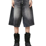 Streetwear Unisex Washed Shorts - Fuga Studios