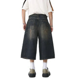 Streetwear Unisex Washed Vintage Shorts - Fuga Studios