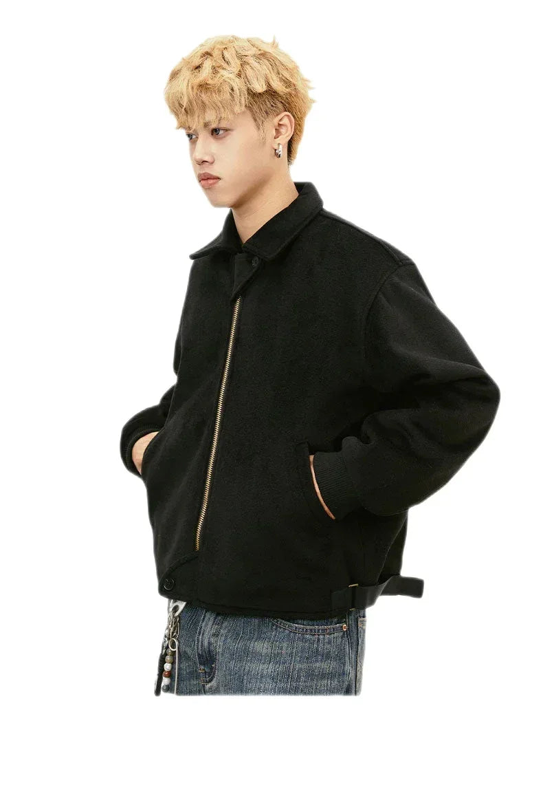 Streetwear Unisex Zip-Up Polar Fleece Jacket - Fuga Studios