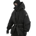 Techwear Blackout Winter Parka - Fuga Studios