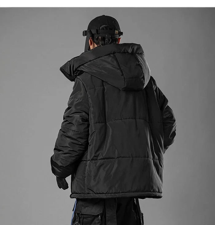 Techwear BSZ002149 Winter Coat Jacket - Fuga Studios