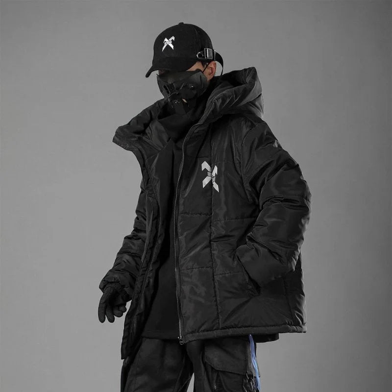Techwear BSZ002149 Winter Coat Jacket - Fuga Studios