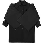 Techwear Cypher Detachable Two-Piece Trench Coat - Fuga