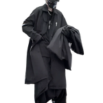 Techwear Cypher Detachable Two-Piece Trench Coat - Fuga