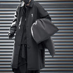 Techwear Cypher Detachable Two-Piece Trench Coat - Fuga