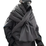 Techwear Cypher Detachable Two-Piece Trench Coat - Fuga