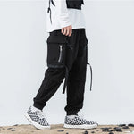 Techwear Drawstring Cargo Pants - Fuga Studios