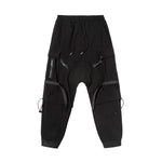 Techwear Drawstring Cargo Pants - Fuga Studios