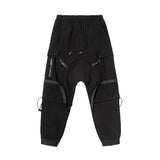 Techwear Drawstring Cargo Pants - Fuga Studios