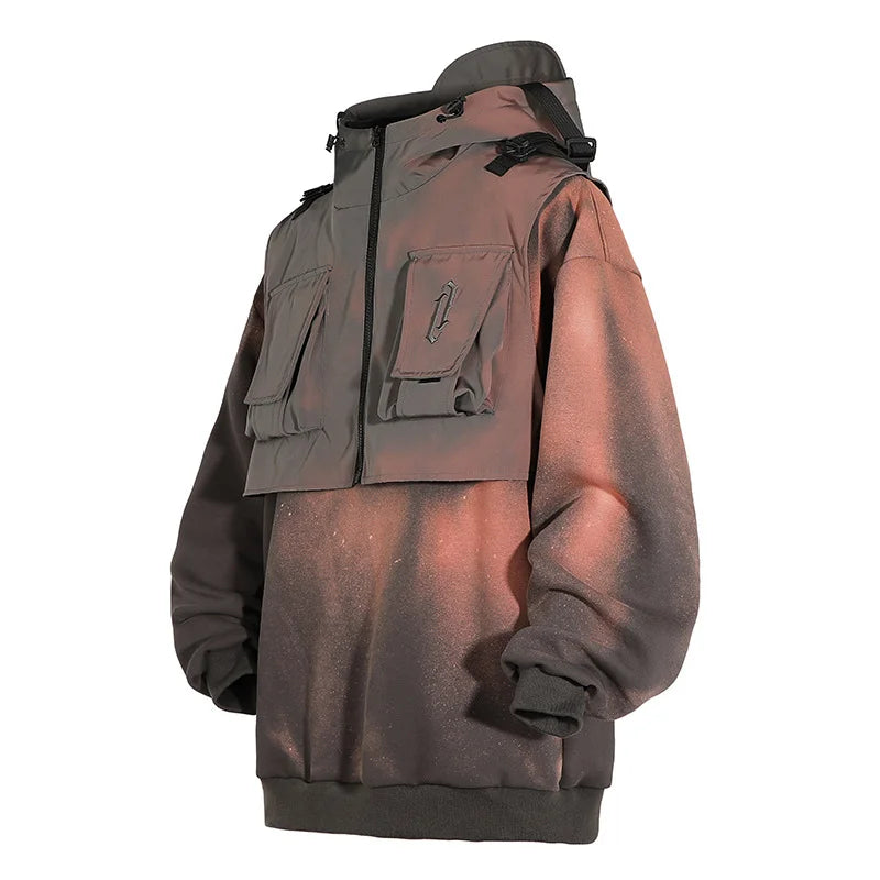 Techwear Dual Layer Hoodie - Fuga Studios