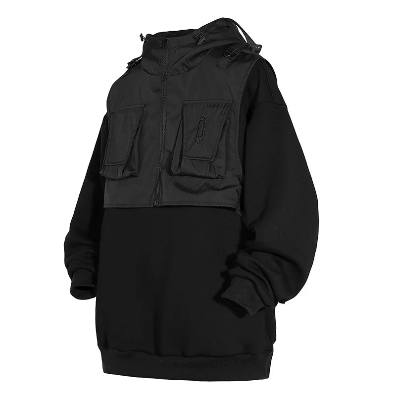 Techwear Dual Layer Hoodie - Fuga Studios